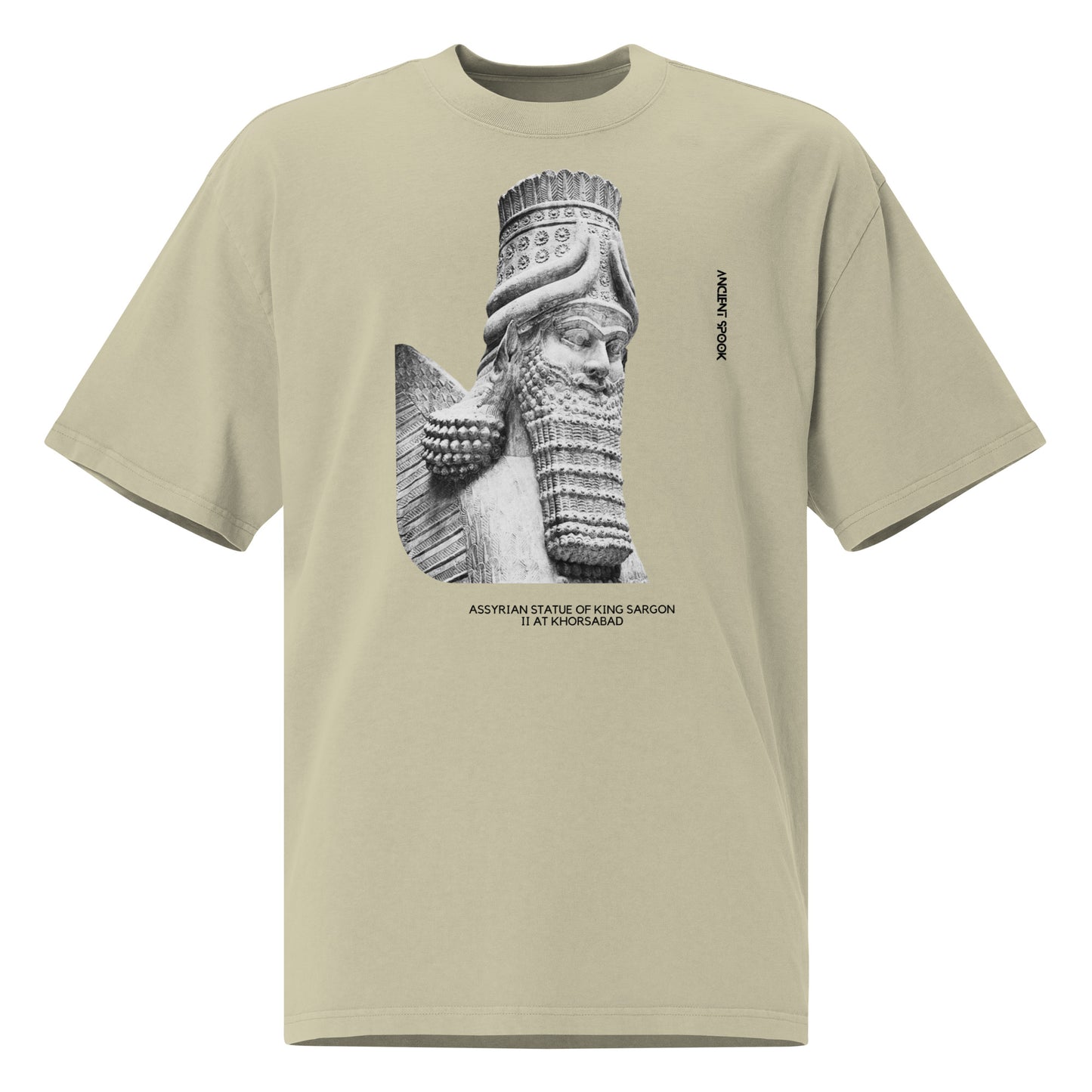 Women's Oversized T-shirt: Assyrian King Sargon II