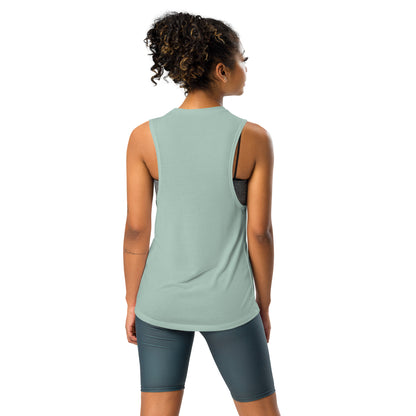 Women's Muscle Tank: Teotihuacan