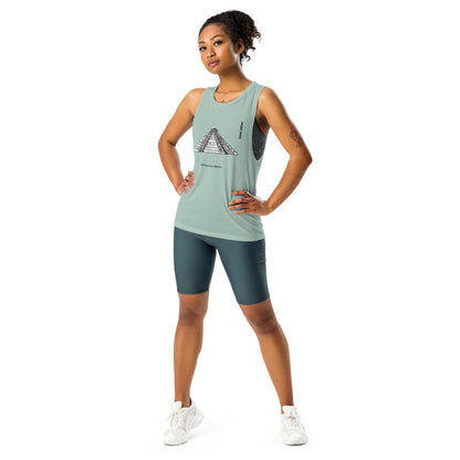 Women's Muscle Tank: Teotihuacan