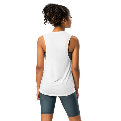 Women's Muscle Tank: Teotihuacan